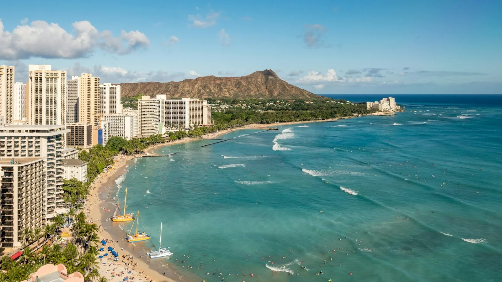 Alternative : rester à Waikiki et partir tôt