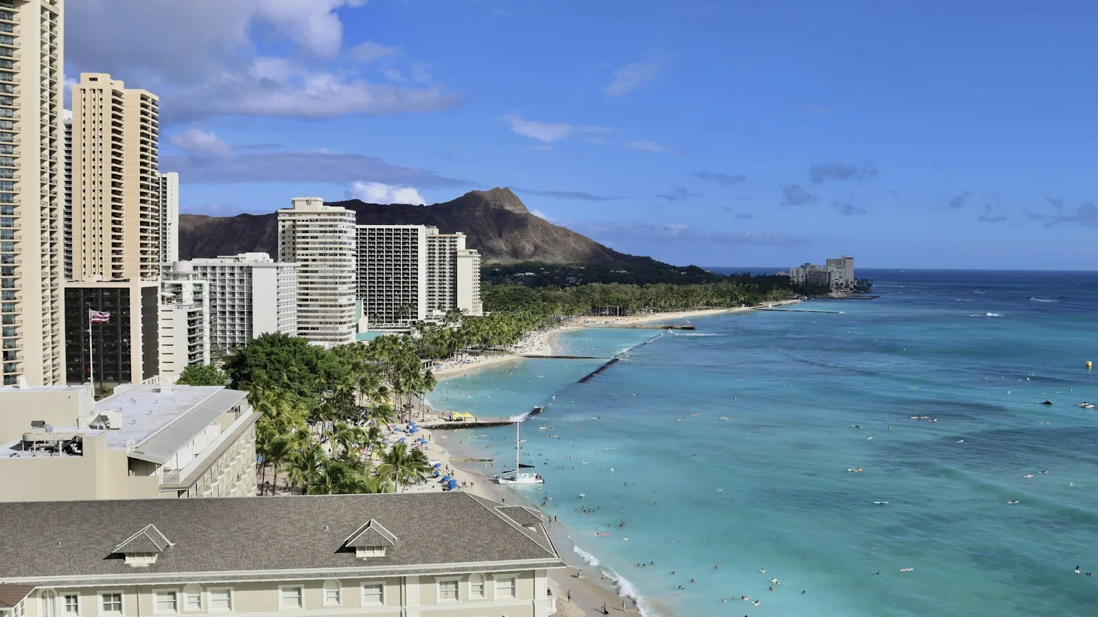Jour 1 : Waikiki et Diamond Head